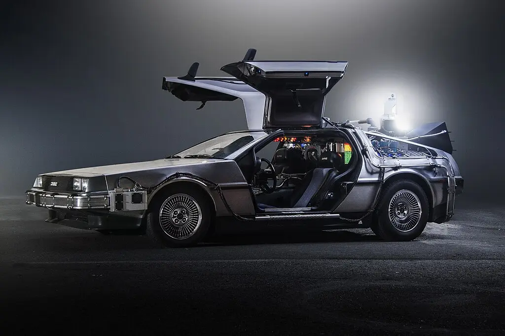 DeLorean DMC-12 utilisée dans Retour vers le futur
