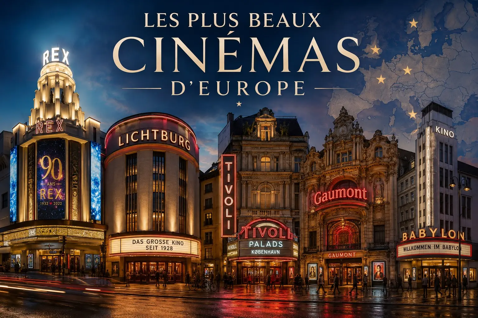 Les plus beaux cinémas d’Europe