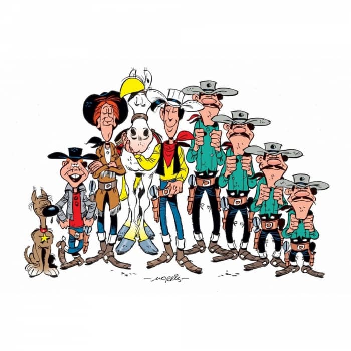 Les personnages de Lucky Luke